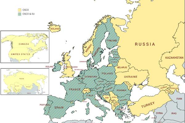 Figure D: Overlapping membership of the OSCE and the EU