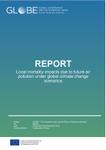 Local mortality impacts due to future air pollution under global climate change scenarios